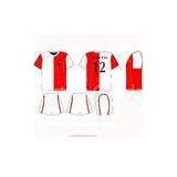 High Performance Sublimated Soccer Jersey And Short, Custom College Football Jerseys