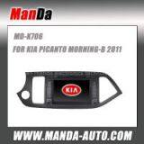 Manda Car Dvd Gps for KIA PICANTO MORNING-B 2011 In-dash Dvd Factory Navigation Car Multimedia Auto Radio thumbnail-1