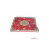 Sell Red Jacquard Woven Cushion thumbnail-1