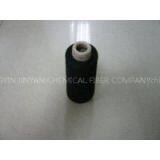 21 S/1 Dyed Black Knitting Recycled Polyester Yarn for Underwear thumbnail-1