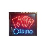 LED casino sign