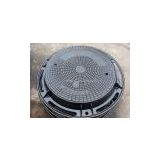 ductile iron anti-stealing manhole covers with fames