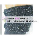 311 Socks Rhinestuds Octagon Studs Iron on Hot-fix Heat Transfer Design 2