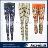 90% Polyester 10% Spandex Wholesale White Yoga Pants Indian Manufacturers thumbnail-2