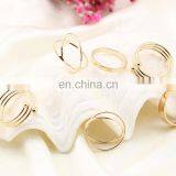 6PCS/Set Party Gift Midi Finger Ring Set Women Girl Punk Jewelry Knuckle Rings thumbnail-2