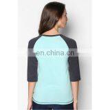 Custom Printing Casual Women t Shirt Long Sleeve Lady Blouse thumbnail-4