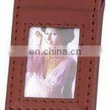 WHOLESALE LEATHER WITH PHOTO FRAME SQUARE MONEY CLIP