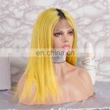 2018 Hot Seling Blonde Human Hair Full Lace Wig With Baby Hair thumbnail-3