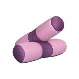 Rectangle/Round Supportive Suede Yoga Meditation Bolster Pillow thumbnail-4