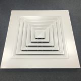 Mall used square ceiling replacement ventilation 4 way square cores air diffuser