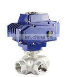 Electric Plastic UPVC Ball Valve With PVC thumbnail-4