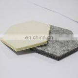 Customized Colorful Hexagon Felt Coasters thumbnail-1