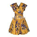 OEM 2020 New Arrivals Plus+Size+Dress African Print Midi Causal Women Dresses thumbnail-1