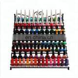 Metal Heart Design Nail Polish Display Rack Stand Organizer