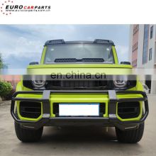 jimny  front bumper guard stainless steel material black fit for jimny jb74 mini g63
