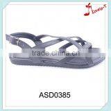 Sales Promotion New Design Womens Flat Fancy Shoes Buckle Sandals Popularity 2016 thumbnail-1