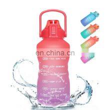 Wholesale New Design Customized Logo Bpa Free Custom Sports Fitness Workout Plastic Tritan Water Bottle thumbnail-2