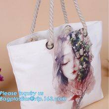 CANVAS TOTE BOAT BAGS, ECO SHOULDER HANDLE HANDY BAGS, SHOPPING SHOPPER GROCERY, LAUNDRY BAGS thumbnail-4