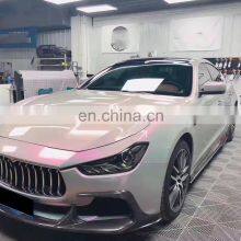 Набор кузова из углепластика в стиле Aspec для Maserati Ghibli 2013 - 2017 от Runde с передним спойлером, боковыми юбками, задним диффузором, крылом и капотом thumbnail-3