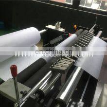 WDHC2000 Automatic PP Spunbond Meltblown Nonwoven Fabric Roll Slitting Cutting and Rewinding Machine thumbnail-2