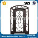 Superior Quality Front Entry Wrought Iron Patio Doors thumbnail-3