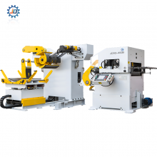 Punching Steel Bar Decoiler and Straightening Two-in-one Equipment Two-in-one Straightener Machine Price thumbnail-5