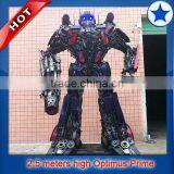 Iron Sculpture 2.5 Meters High Optimus Prime Laser Stage Lighting Projector thumbnail-1