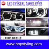 china manufacture auto LED light for BMW F30 Crystal Angel eyes Super bright