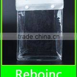 Packaging Bag Custom Pvc Bag With Snap Button
