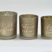 Glass Cup Ceramics Mug Candle Holder Glass Vase Mosaic Vase