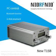 Supply Nile's New T15b 15w fm Transmitter With Bluetooth Function, pc Control, Usb Flash Drive Playback and High-fidelity Stereo Sound thumbnail-1