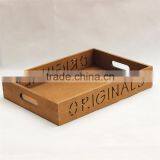 Cheap Wooden Simple Antique Serving Trays thumbnail-2