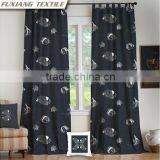 100% Polyester Printed Blackout 8 Grommets Window Curtain thumbnail-1