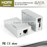 Single 60M HDMI Extender RJ45 CAT5/6 Converter Adapter Full 1080P/720P 3D thumbnail-1