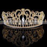 Bridal Crystal Rhinestone Wholesale Gold Sliver Crown Wedding Jewelry thumbnail-4