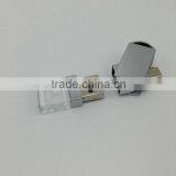 Android Phones USB Flash Pen Drive With Engrave Custom Logo Blue Red Light up