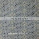 Embroidery Ivory Cotton Guipure Lace Fabric for Garment Accessories thumbnail-1