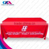 Custom Design Ruffle Cheer Classic Blue Table Cloths thumbnail-3