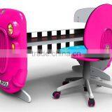 Guangdong Foshan Multifunction Cradle Bed Baby Bed With Swing Cradle Kids Writing Desk Children Furniture Quality Choice thumbnail-5