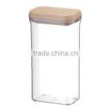 Acrylic Plastic Jar PS Sealed Cans, High Quality PS Candy Storage Canister/plastic Can/candy Seal Box thumbnail-1
