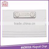 Easy-attached Magnetic Name Badge Clip Holder for School and Office thumbnail-6