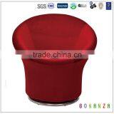 3975#Modern Swivel Red Single Seater Sofa Chairs, Designs of Single Seater Sofa thumbnail-5