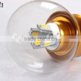 factory wholesale aluminum + glass cover E27 led bulb light 4w