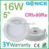 5inch LED Recessed Retrofit Downlight 16w 4000k 1300 Lumens thumbnail-1