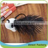Newest Fashion Mesh Feather Headband/hair Comb/brooch thumbnail-2