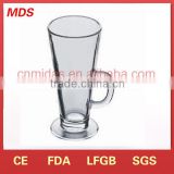Hot Selling glass coffee cup with handle