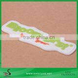 Sinicline Custom Soft Rubber PVC Patch With Embossing Colored Brand Logo