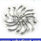 Stainless Steel Body Jewelry eyebrow