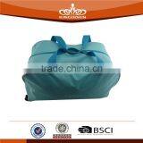 China Wholesale Light Blue 600D Trolley Luggage Bag thumbnail-5