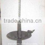 110344MK-Metal Hanging Bird Feeder With Chain